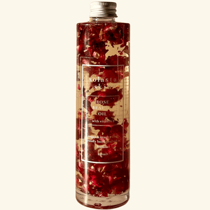 Rose Infused Beauty Oil (face, hair, body + bath)